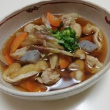 時短♪鶏肉入りけんちん汁